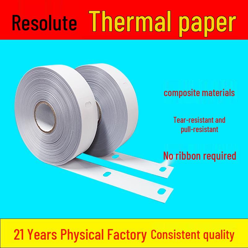 Thickened Tear-Resistant Thermal Paper for Labels 30x70mm, 700 sheets