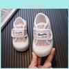 Canvas Shoes For Girls Boys Spring Autumn With Low Top Breathable Sneakers And Letter Print Design