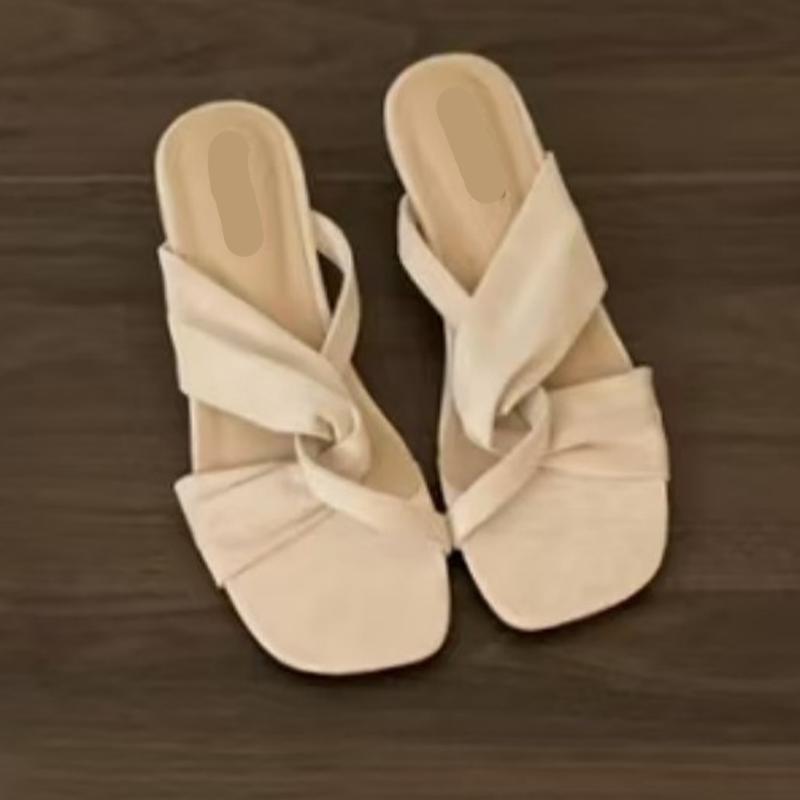 Fashion Flats Women Slippers Designer Fashion Shoes Walking Cozy Shoes Dress Woman Sandals 2025 Summer New Brand Beach Zapatillas Female