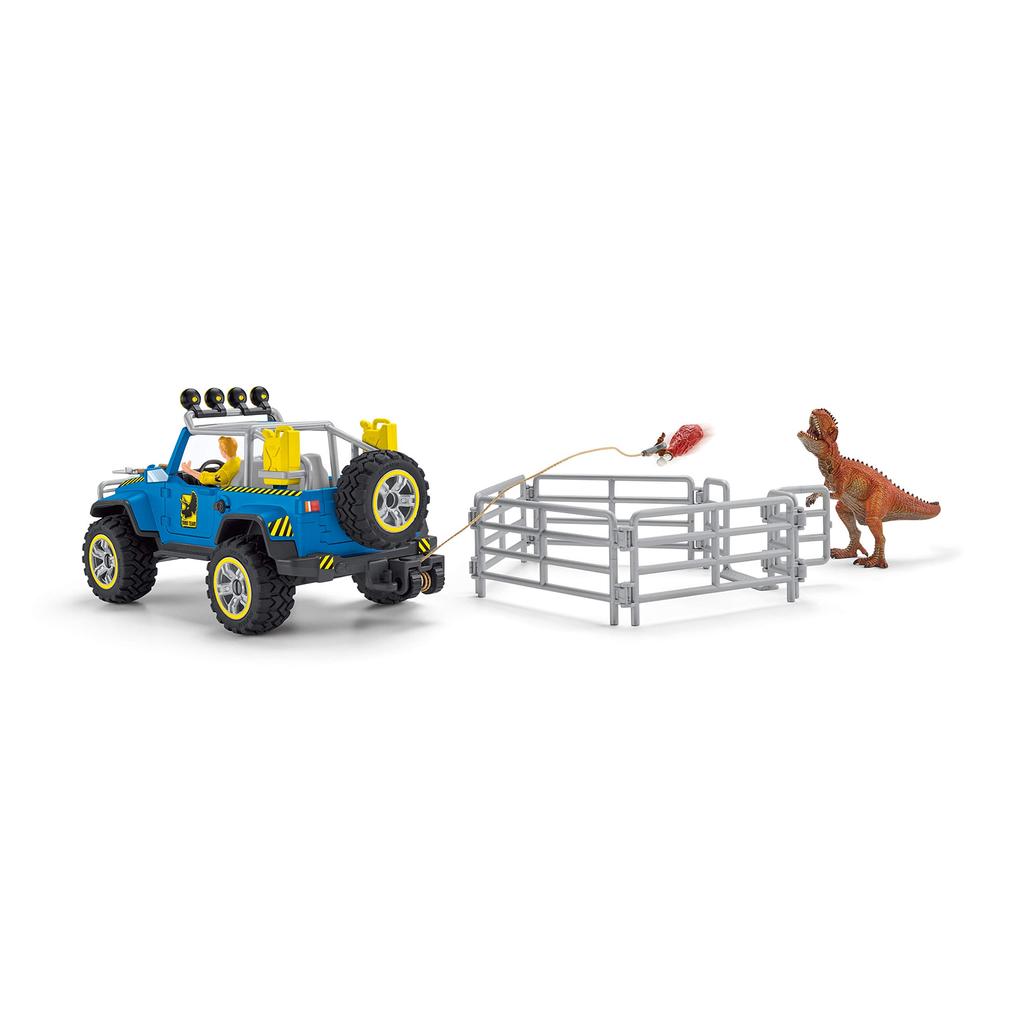 Schleich Dinosaur 4WD and Dino Base Figure 41464 Off-Road