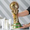 2022 Qatar World Cup Football Trophy Model 36CM Soccer Fan Souvenir Gift for Him