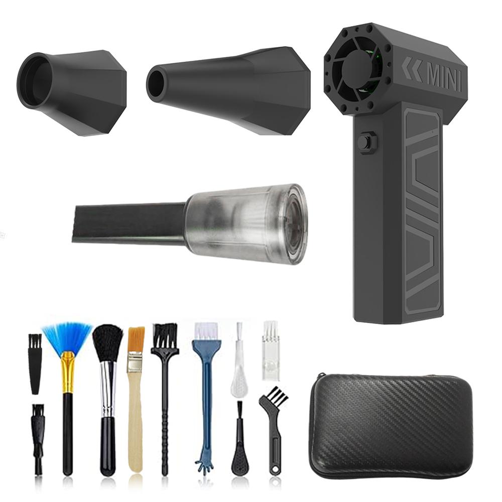 Portable 280000PRM High-speed Turbo Fan Violent with Workinglights 10000mAh Rechargeable Electric Air Duste Home Violent Blower