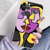 Picasso Abstract Art Transparent TPU Phone Case For IPhone 17 11 12 13 14 15 16 Pro Max 16 Plus Cover
