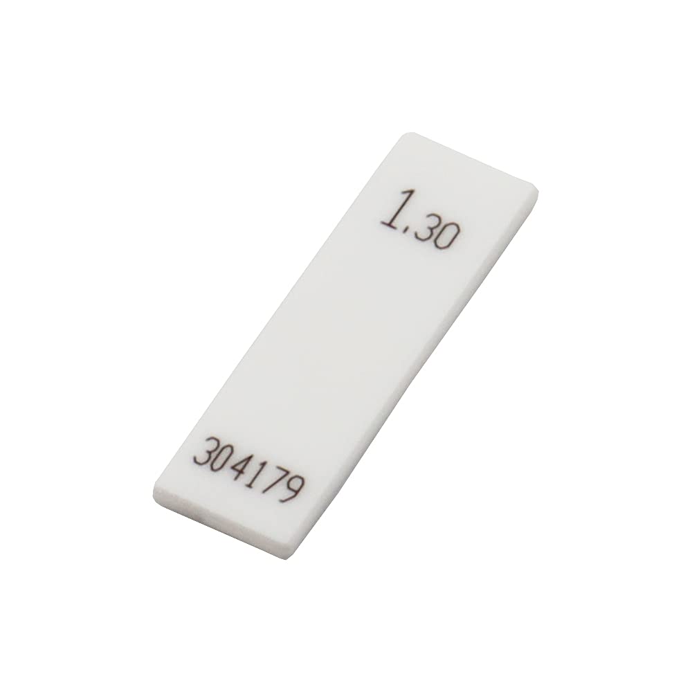 Niigata Seiki SK Ceramic Block Gauge, Grade 0 Equivalent, Individual 1.30mm BC0-130