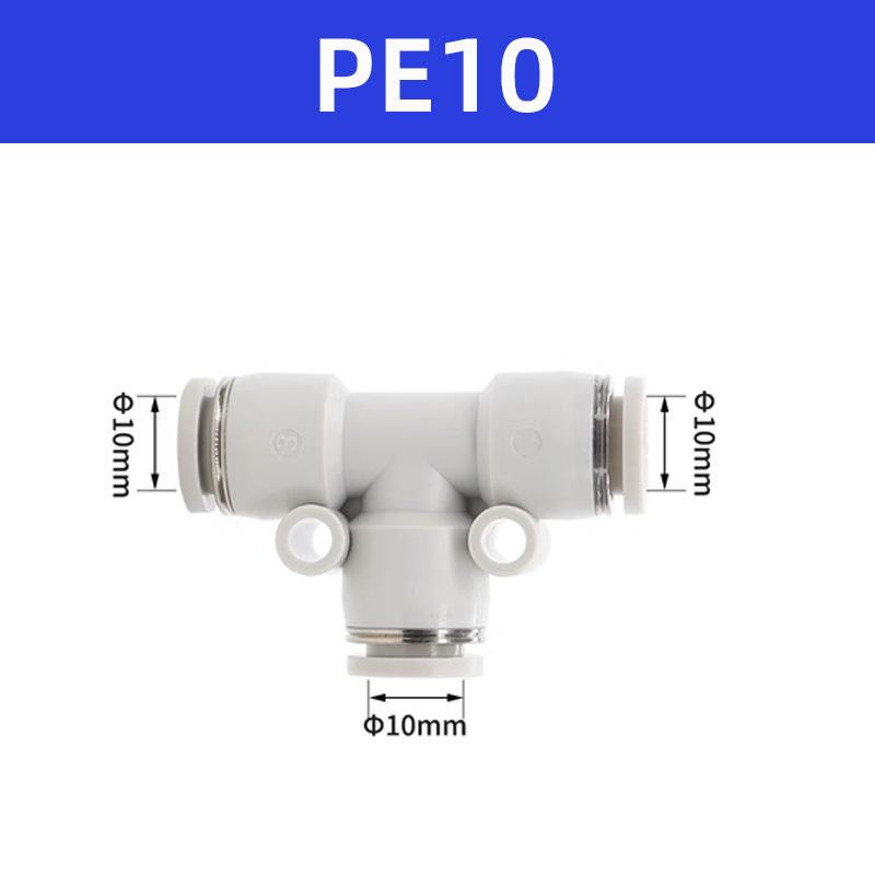 AirTAC Pneumatic Quick-Fit Tube Connectors: Y-Type & T-Type, APY/APE Sizes 4-16