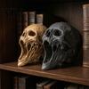 Decorazione Teschio Realistico Statua Gotica, Modello Testa Umana Stampato 3D per Ornamento Decorazione Casa, Statue di Halloween, Libreria e Scrivania a Tema Horror