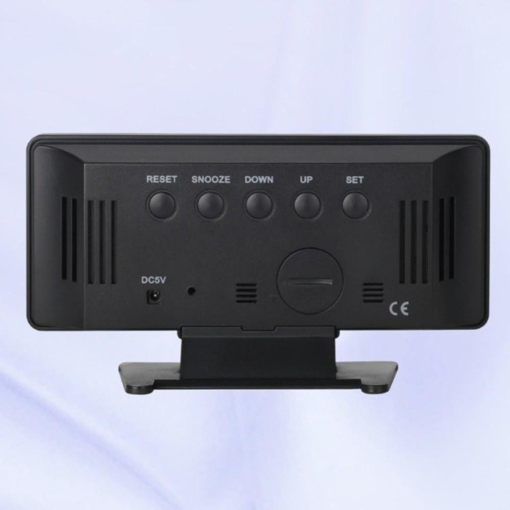 Snooze Desktop Table Clock Dual Alarm Bedside LED Clock Digital Alarm Clock  Home Decor