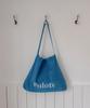 Fuloty Check Nylon Eco Bag Blue