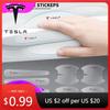Autoaufkleber 2025 Neu Tesla Autotürschale Griff Kratzfest Transparente Aufkleber Für Tesla Model 3 2021 S X Y Stil Roadster In