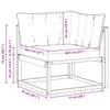 Outdoor Corner Sofa Solid Wood Acacia Natural