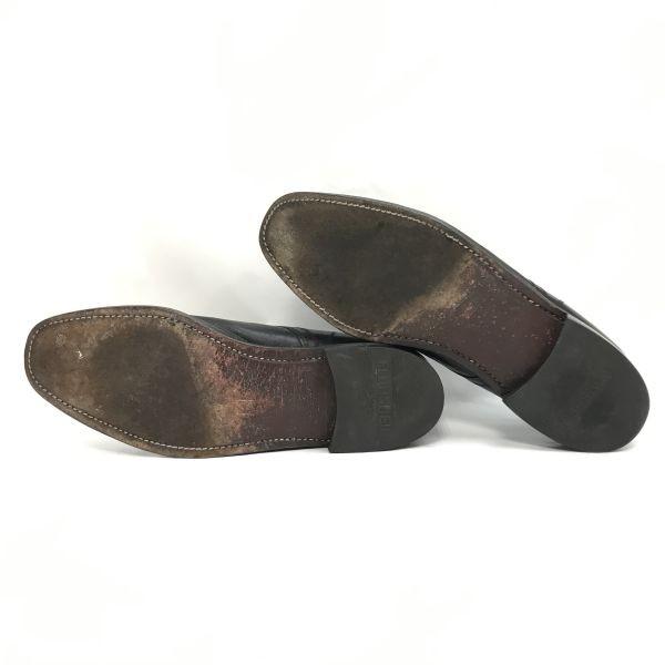 Florsheim Vintage U-tip Shoes 10D 27.5 Black Goodyear welt(USED)