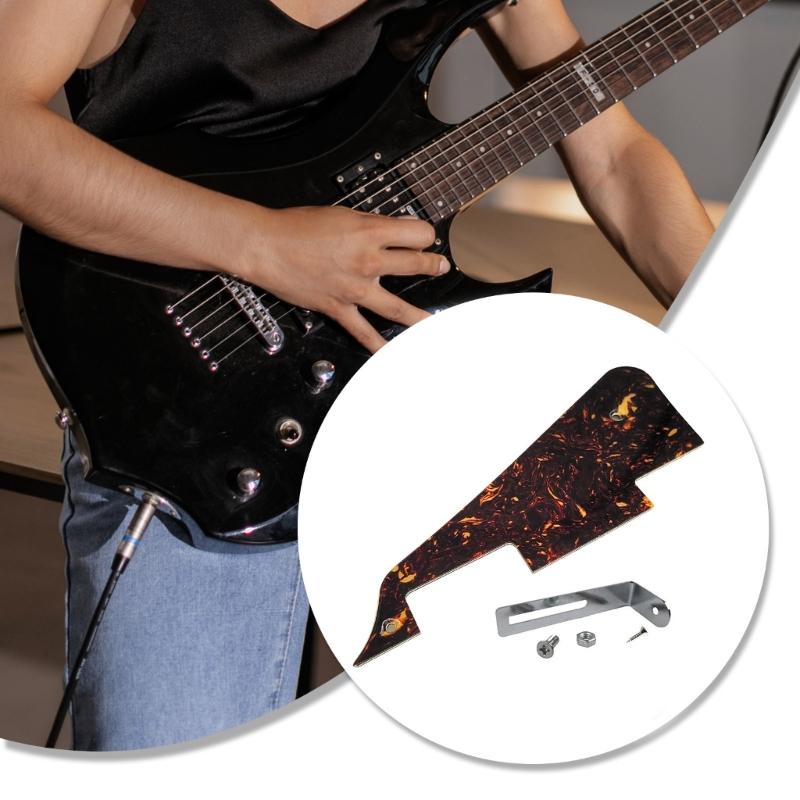 Electric Guitar Accessory Plastic Guitar Parts String Instrument Accessories Scratch Plate Electric Guitar Pickguard