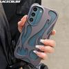 Flame Pattern Cool Hollow Phone Case For For Samsung S25 S24 Plus S22 S23 Ultra A16 A06 A55 A15 A54 A14 Slim Shockproof Soft Cover