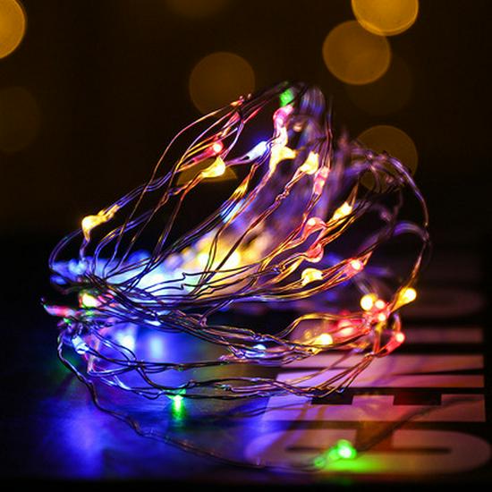 Waterproof LED Copper Wire String Lights for Cake & Flower Decoration