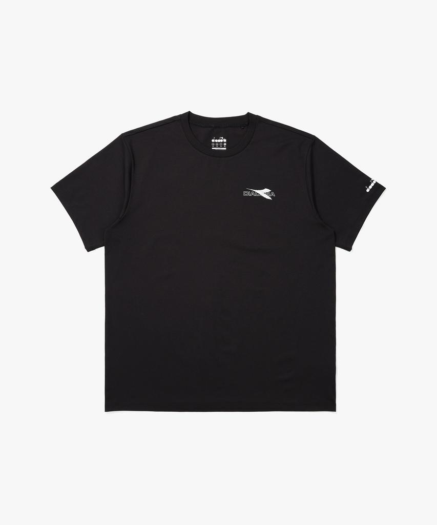 Diadora Gara Carbon Graphic Short Sleeve T-Shirt Black