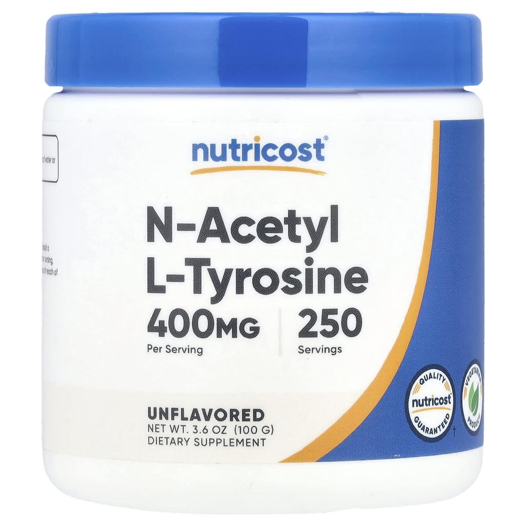 N-Acetyl L-Tyrosin, Geschmacksneutral, 100G (3.6Oz)
