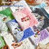 Fundo de Papel de Malha Retrô Adesivos para Diário DIY