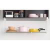 Bestco Stainless Steel Under-Cabinet Kitchen Rack, 1 Tier, Extendable Shelf, Warm Gray, NY-1005