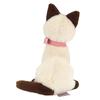 Sunlemon Jolly Beige Sitting Plush Animal Cat 13 x 12 x 19 cm P-9062