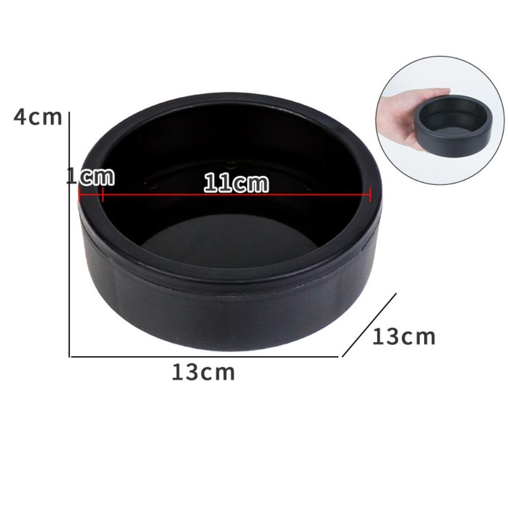 

Portable Escape-Proof Reptile Food Dish Non-Tip Compact Worm Water Dish Multi-purpose Reptile Bowls Gecko чёрный