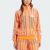 Adidas Originals Three Stripe Stand Collar Zip Jacket Women Jacket Half-Sun-Orange KC0748