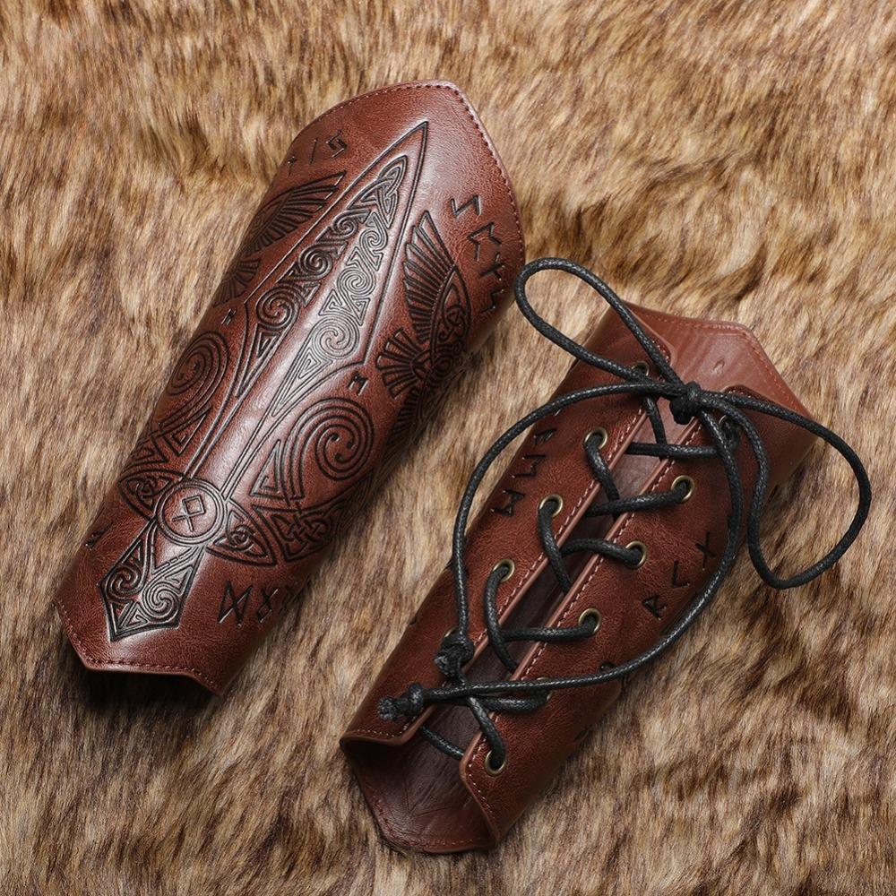 Wrist Guard, Medieval Retro Embossed, COSPLAY, Stage Props, Knight Handguards, Costumes