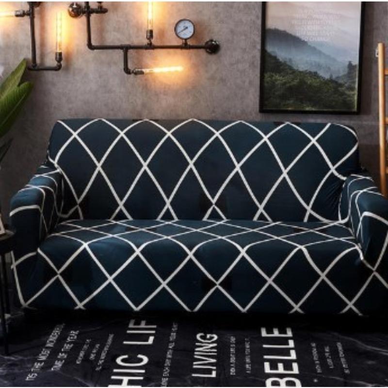 

Эластичный чехол для дивана «Все включено» Нескользящий пылезащитный кожаный чехол для дивана Полотенце Полностью закрытая комбинация 90～140cm