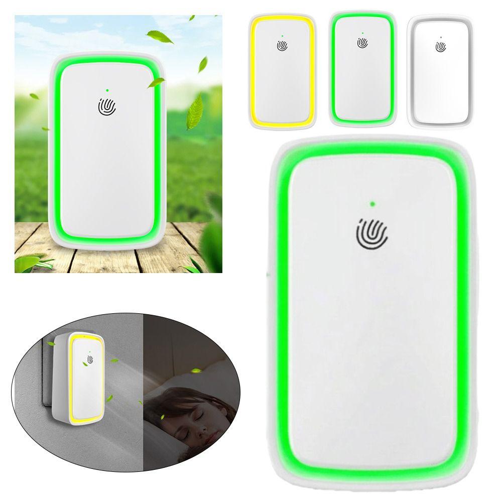 US UK EU Plug Air Cleaner Small Negative Ion Generator Odor Removal Air Ionizer Basement