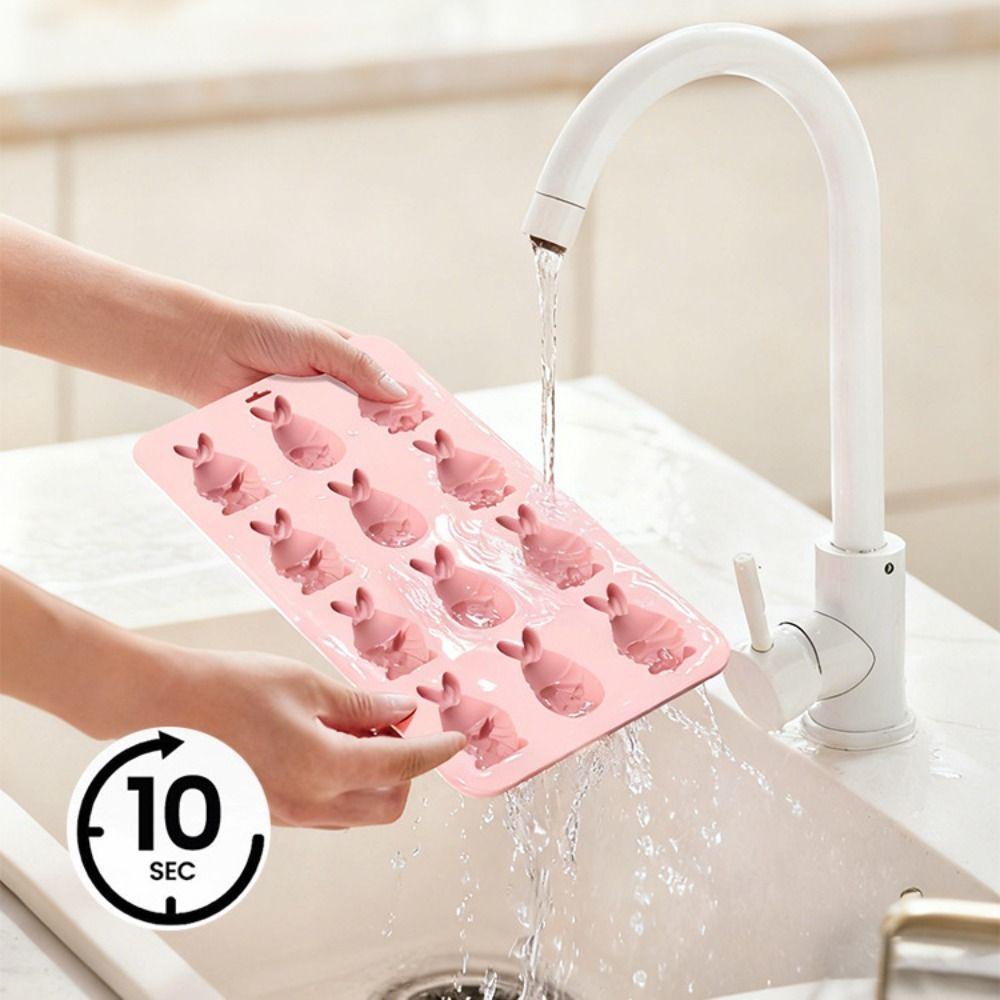 Easter Egg Bunny Muffin Pan 12-Cavity Chocolate Molds Cute Easter Bunny Molds  Holiday Baking