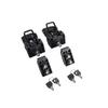 1 Set Engine Hood Latch Lock Catches Kits for Jeep Wrangler JK 2007-2017 Wrangler JL Unlimited 2018-Later Metal Car Accessories