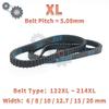 XL Belt Model 132XL To 214XL XL Timing Belt Tooth Pitch 5.08mm XL Rubber Belt Width 6 8 10 12.7 15 20mm for CNC Synchronous Belt