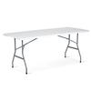Tavolo da Catering da Giardino Pieghevole 180 Cm Plonos Bianco