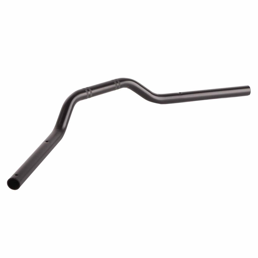 22mm Steel Motorcycle Tracker Handlebar Drag Bar Replacement Part(Black)