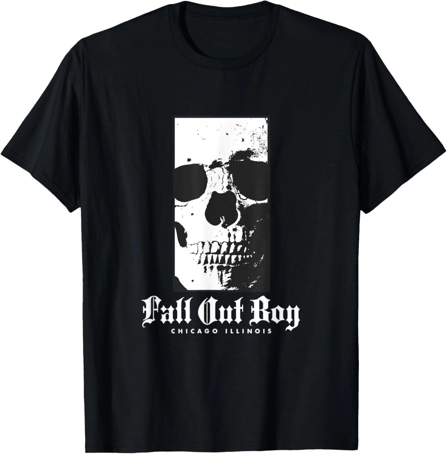 

Fall Out Boy - Skull Rectangle T-Shirt L