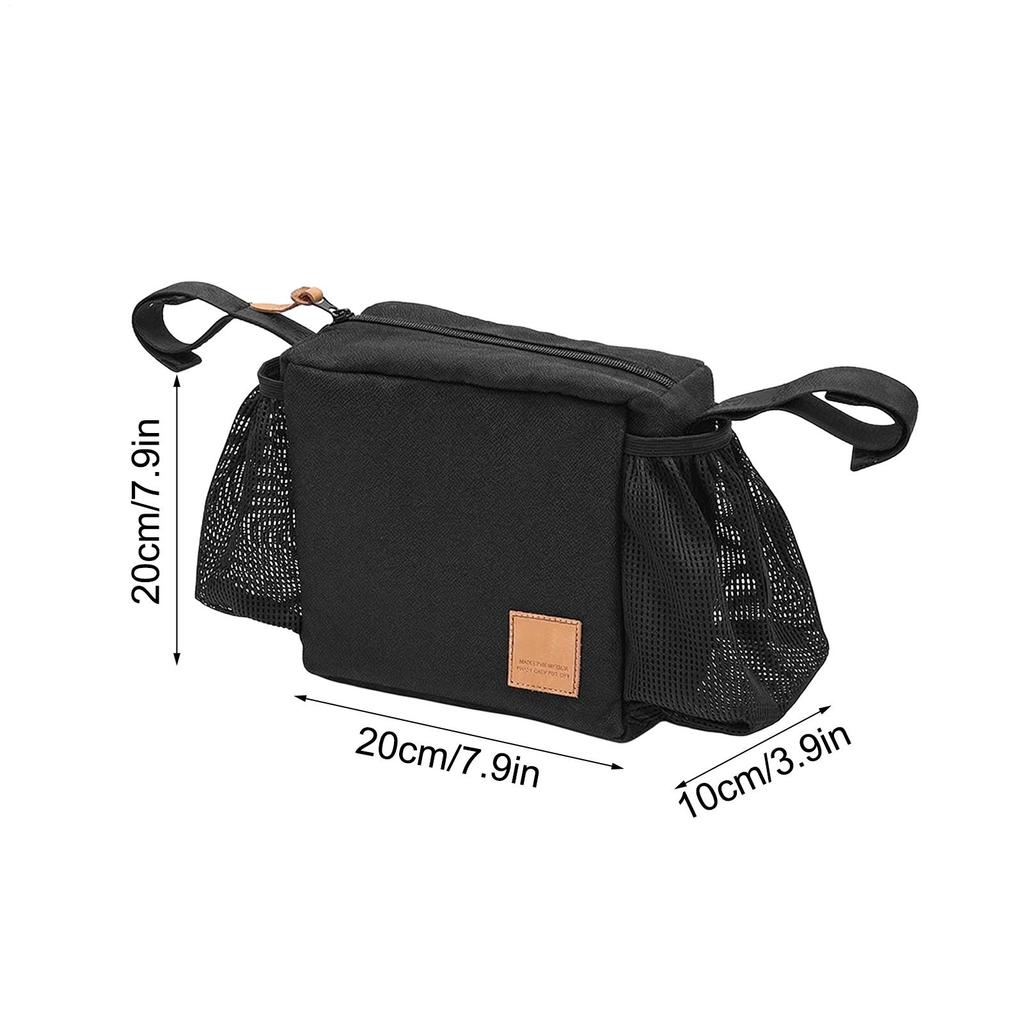Dog Stroller Bag Water Resistant Pet Carrier Bag Puppy Pram Bag For Walking Shopping Traveling Camping Indoor Outdoor Home