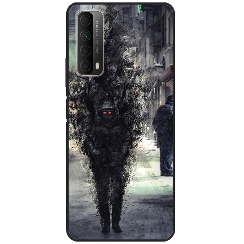 For Huawei Y7A PSmart 2021 Shockproof Cover 6.67" For Huawei P Smart 2021 Case PPA-LX2 Phone Cover Soft Silicone Back Case Coque