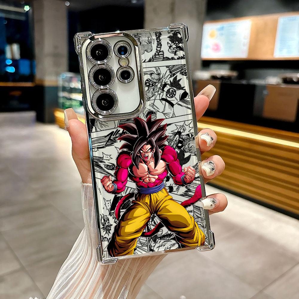 Dragon B-Ball Anime Super Saiyans For Galaxy S26 Ultra Phone Case For Samsung S26 S25 S24 S23 S21 Ultra S20 FE S25 Plus 5G Cover