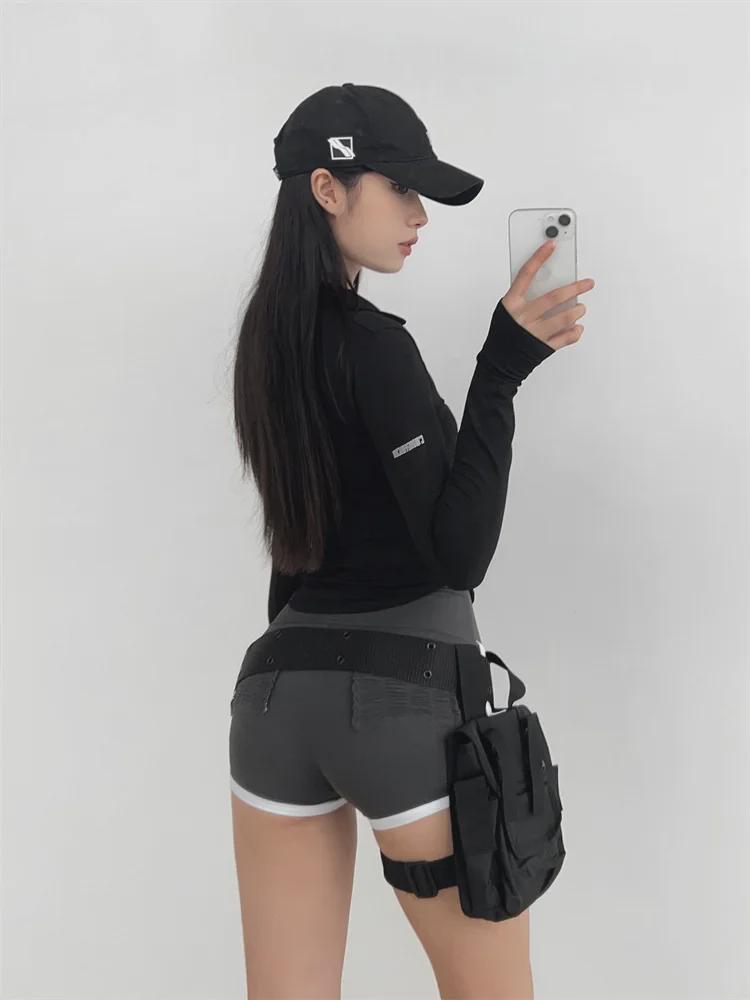 Women's Long Sleeve Fitness Jacket - Autumn/Winter Yoga & Running Outerwear with Lapel Zipper