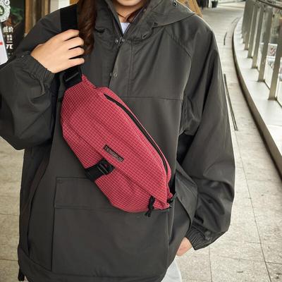 Chest Bag Men's Outdoor Sports Cycling Waist Bag Crossbody Bag Women's Lightweight Commuting Shoulder Bag