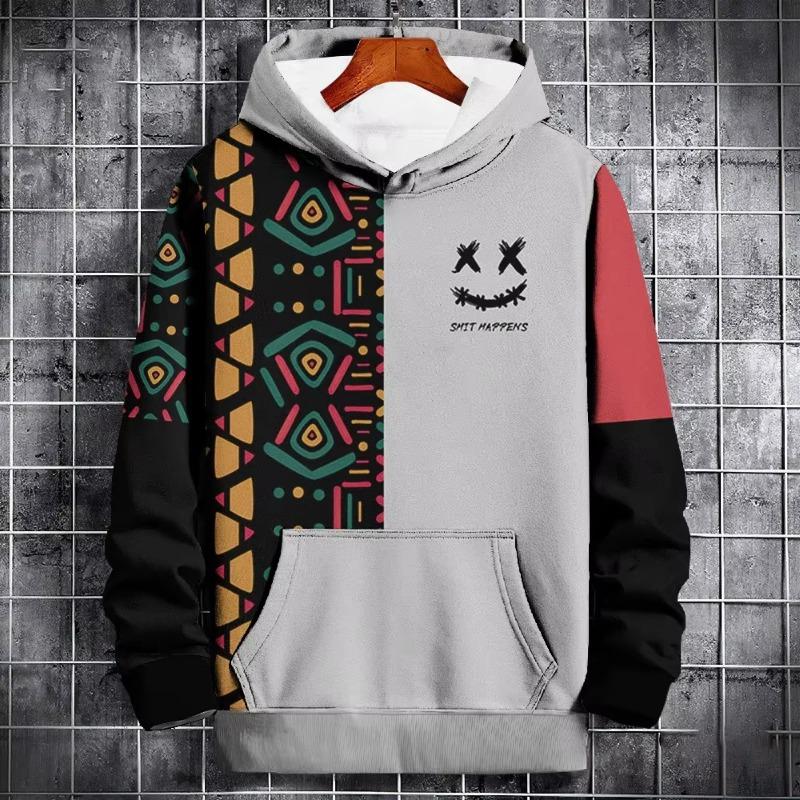 Modischer Herren-Hoodie Streetwear 3D-bedrucktes Sweatshirt-Hoodie Herren Übergroßer Hoodie Pullover Jungenkleidung Herbst-Hoodie für Herren