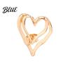 Lady Heart Ring Big Love Double-layered Exaggerated Style Hollow Shape