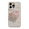 Cute Bear Stand Magnetic Attachment 15Promax Sweet IPhone16 Phone Case Suitable for 13 Shockproof 1211