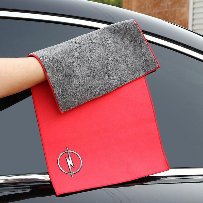 Car Cleaning Soft Brush Car Wash Towel Microfiber Cleaning Rag Cloth Car Goods For Opel Insignia Astra Antara Vectra Vivaro Corsa Zafira B Car Styling