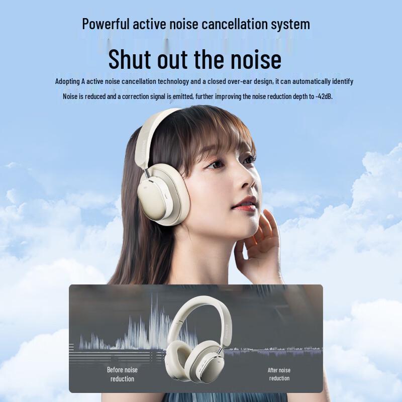 Philips Wireless Over-Ear Bluetooth Headphones