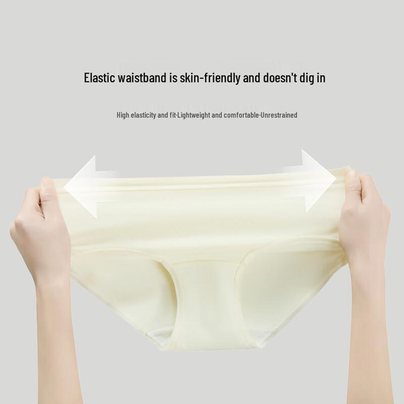 FENTENGCARE Women's 7A Antibacterial Cotton Briefs 6-Pack