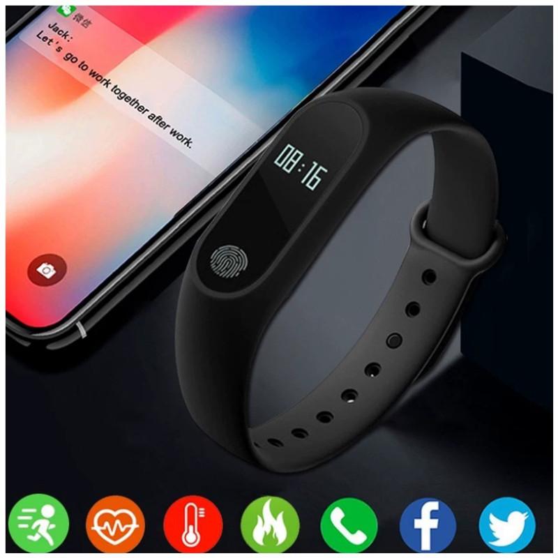 Smart Bluetooth Fitness Tracker Watch With Step Counter And Alarm For Men Women