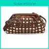 Punk Style Rivet Decoration Women Casual Shoulder Crossbody Bag For Casual Outings
