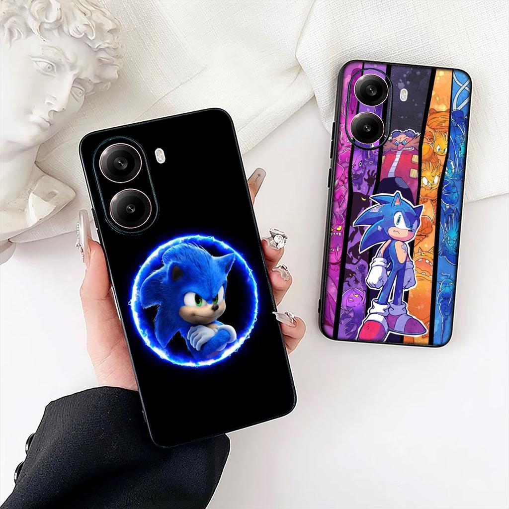 S-Sonics Hedgehog Phone Case for Samsung Galaxy S22 S21 S20 FE Ultra Plus A35 A36 A37 A33 A34 A04 A71 Protective Cover