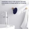 BEAUTAIL Silicone Body Scrubber for Shower and Gentle Suitable for and Sensitive Easy High 1 Blue Bath, Exfoliating, Cleansing, Loofah, Women, Men,