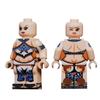 Female Guan Yu Minifigure - Romance of the Three Kingdoms Series, LEGO-Compatible Building Blocks, Also Includes Female Cao Cao Toy.